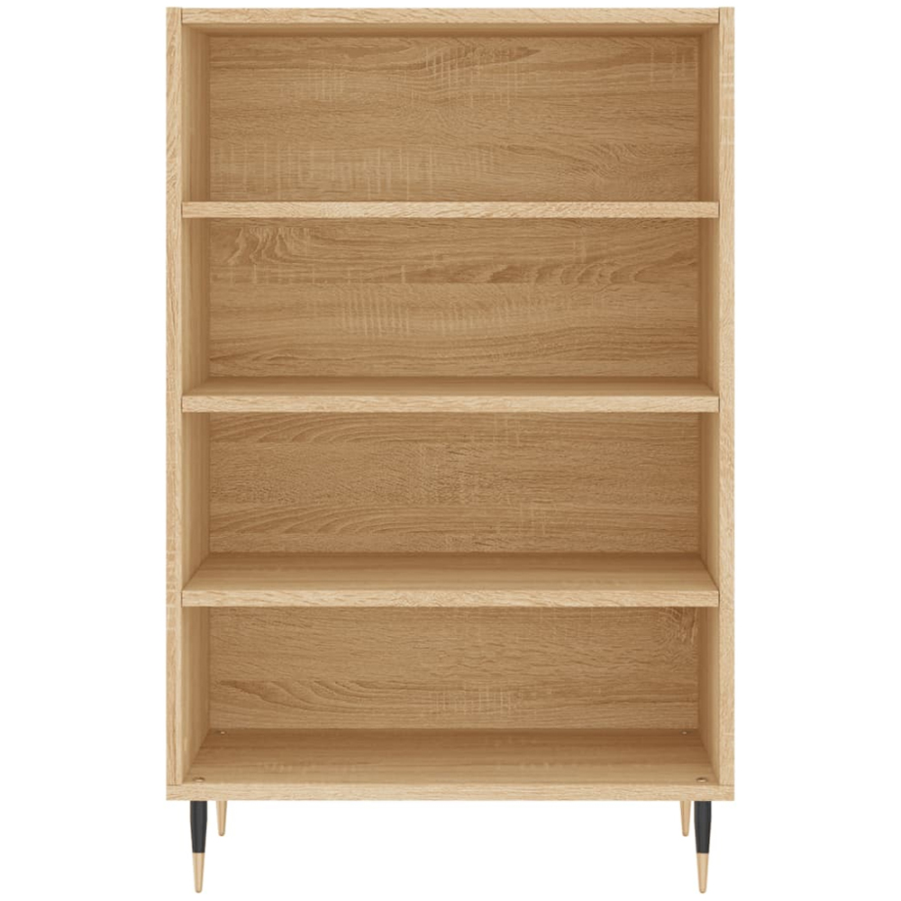 vidaXL 4 Shelf Sonoma Oak Highboard Image 4