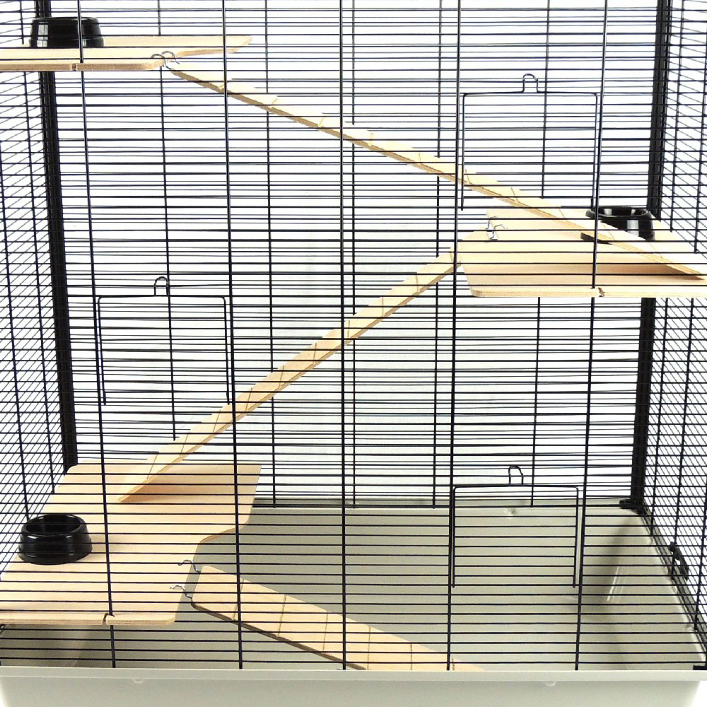 Little Friends The Belfry Grey Small Animal Cage Image 2