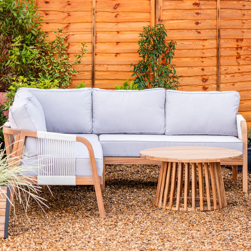 Thompson & Morgan Acacia Eleni 5 Seater Corner Sofa Set Image 6