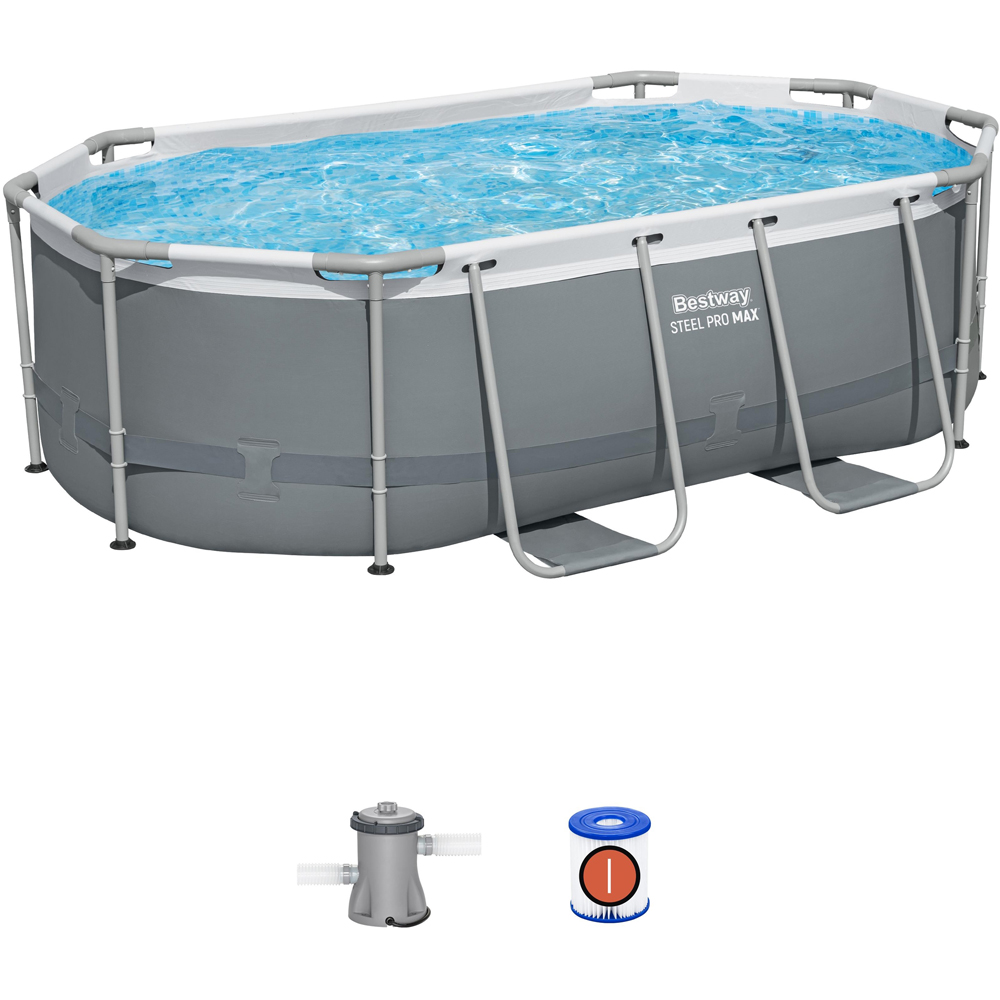 Bestway Steel Pro Max Oval Pool Set 10 x 6.7ft x 33 inch Image 3