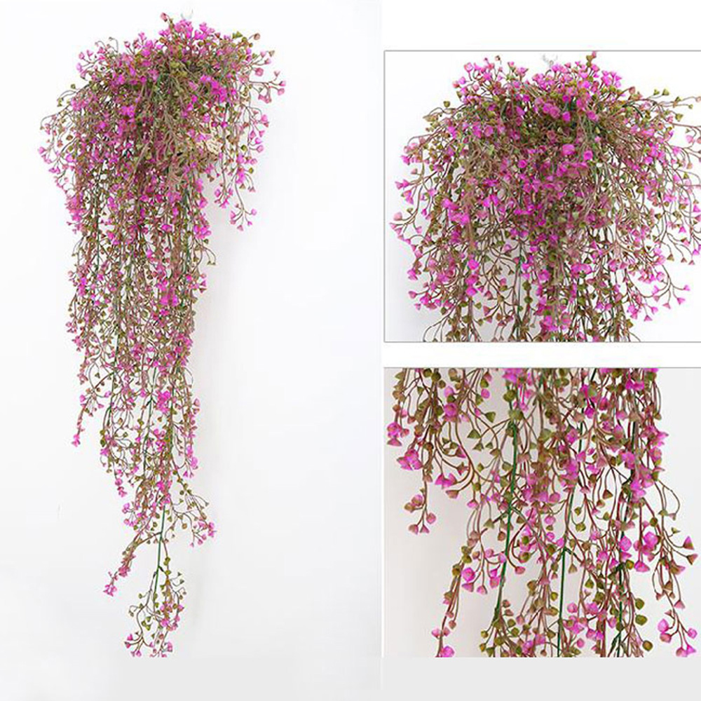 Living and Home Purple and Red Artificial Vine Plants Hanging Decoration 82cm Image 3
