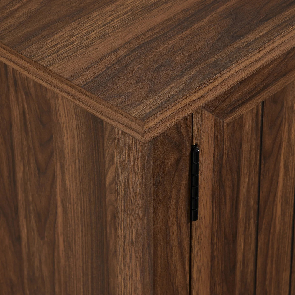 Centurion Ranch 2 Door 2 Shelf Walnut TV Cabinet Image 4