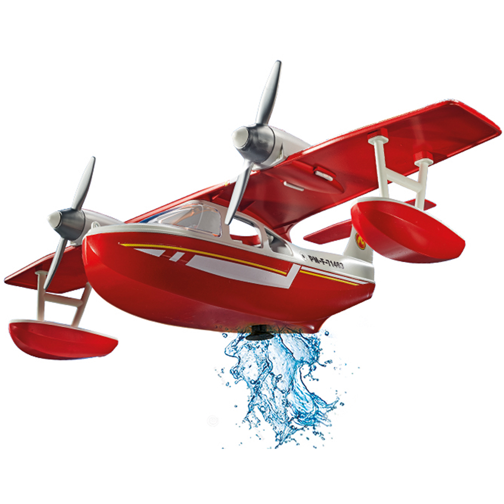 Playmobil Firefighting Seaplane Playset 34 Piece Image 3