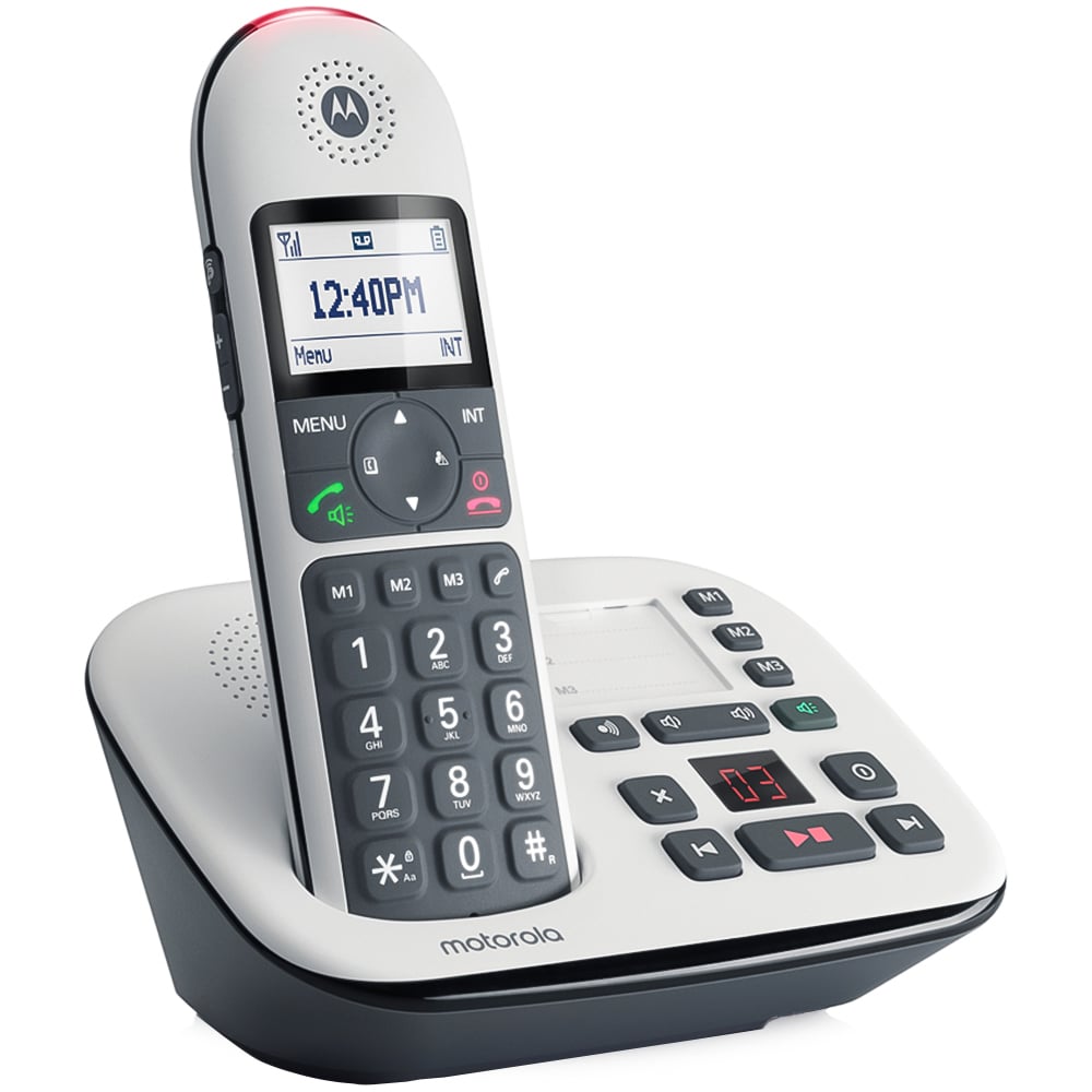 Motorola CD5011 DECT Big Button Phone with Answer Machine Image 1