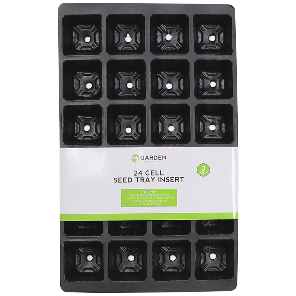 Pack Of Cell Inserts - Black / 24 cells per tray Image