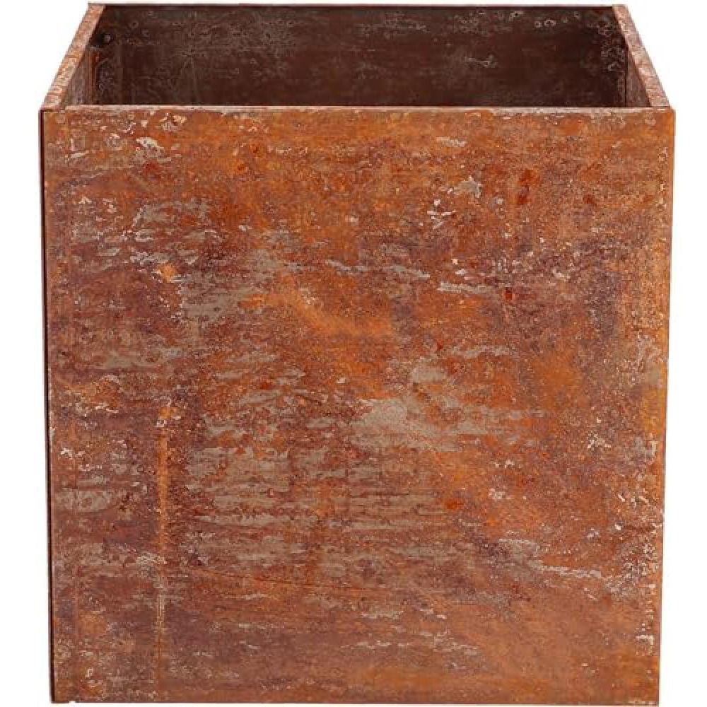 Fallen Fruits Brown Rust Square Planter 38.2cm Image 3