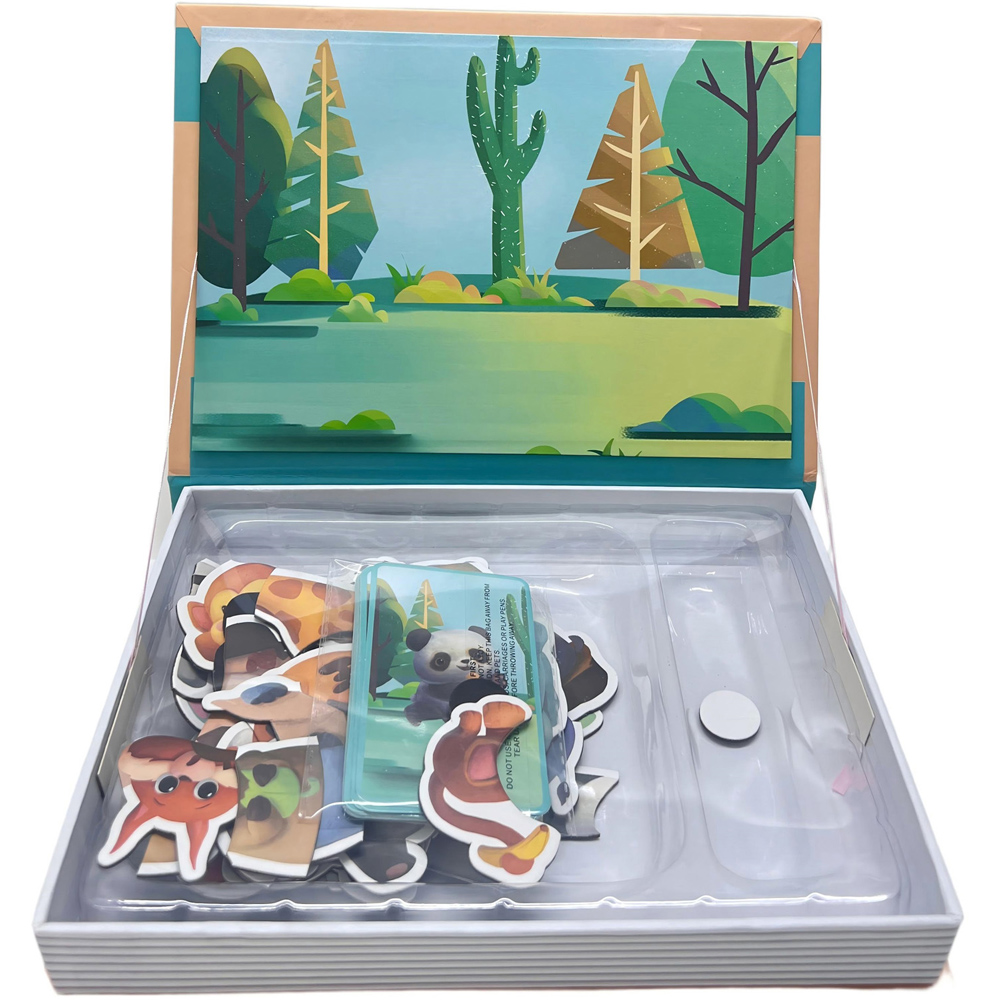 Animal Magnetic Puzzle Book Image 3