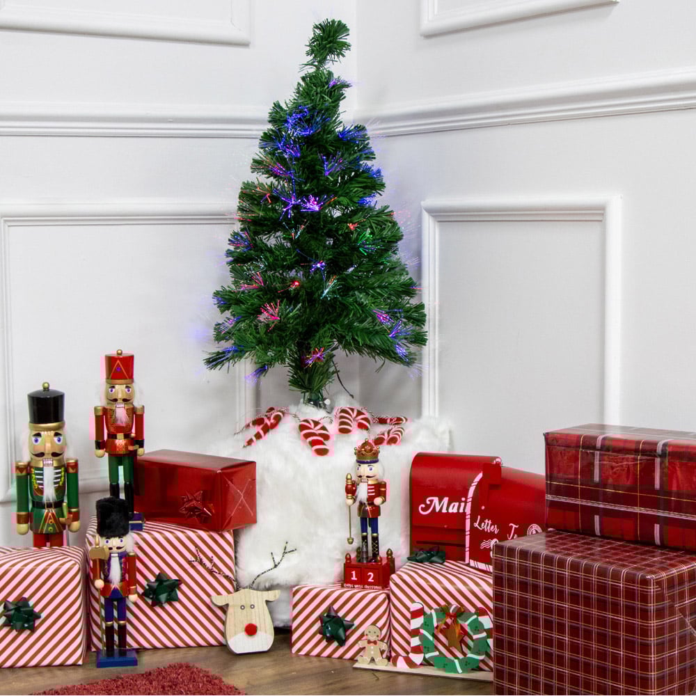 The Christmas Workshop Green Fibre Optic Christmas Tree 3ft Image 2