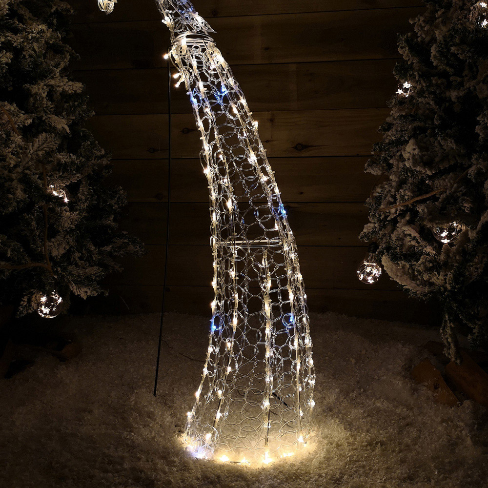 Samuel Alexander Soft Acrylic 2D Shooting Star LED Christmas Decoration 120cm Image 5