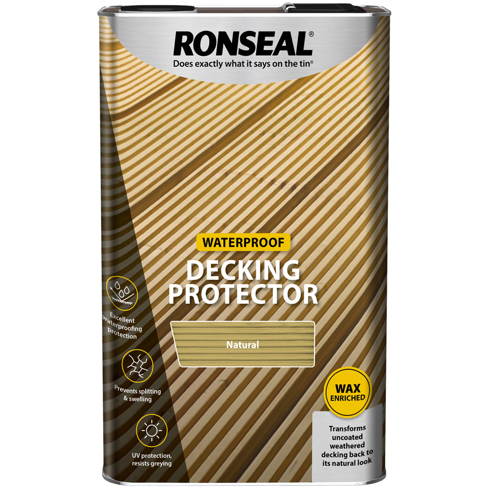 Ronseal Decking Protector - Natural Image 1