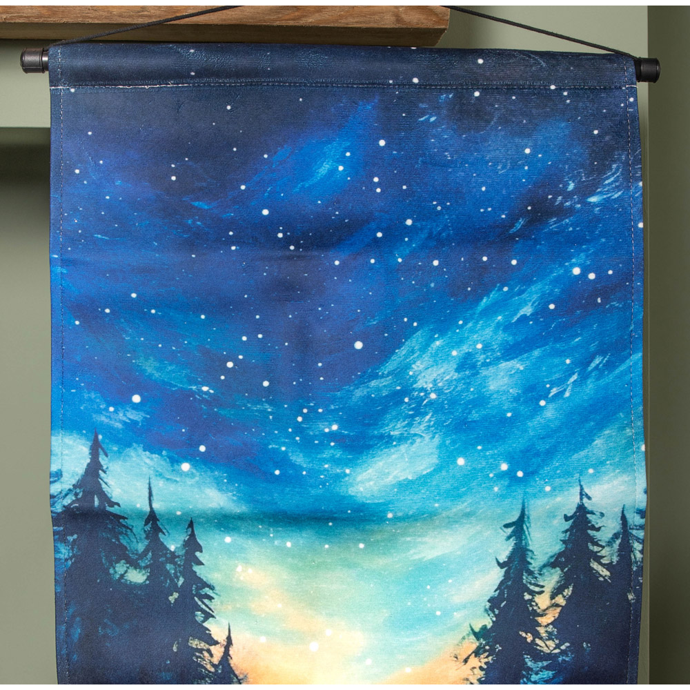 Samuel Alexander Stag Light Up Hanging Banner 60 x 40cm Image 3