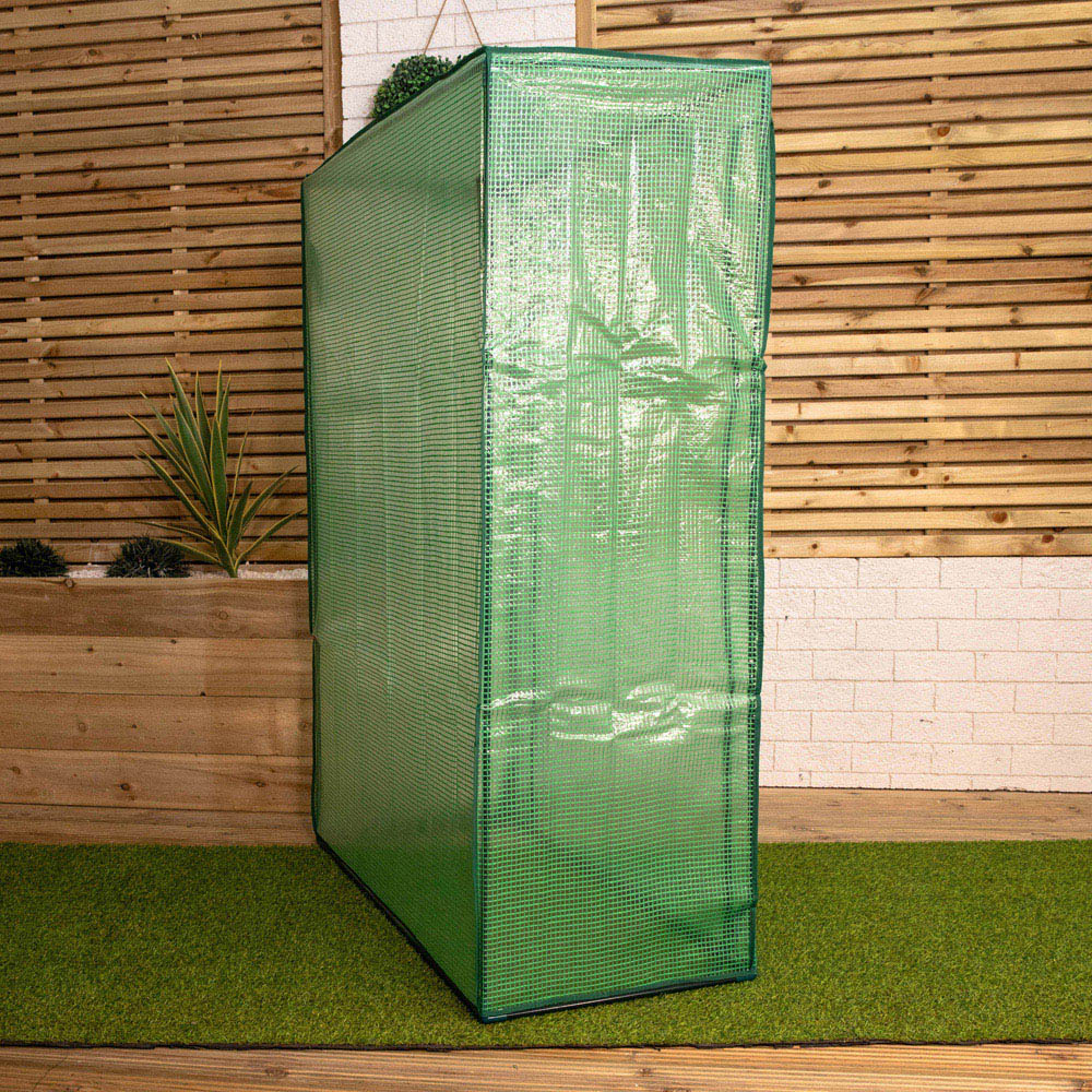 Samuel Alexander Green Weatherproof Cover Mini Greenhouse Image 4