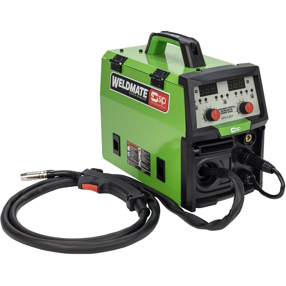 SIP Weldmate 5737 Autoplus MIG ARC and TIG Synergic Welder 130A Image 2