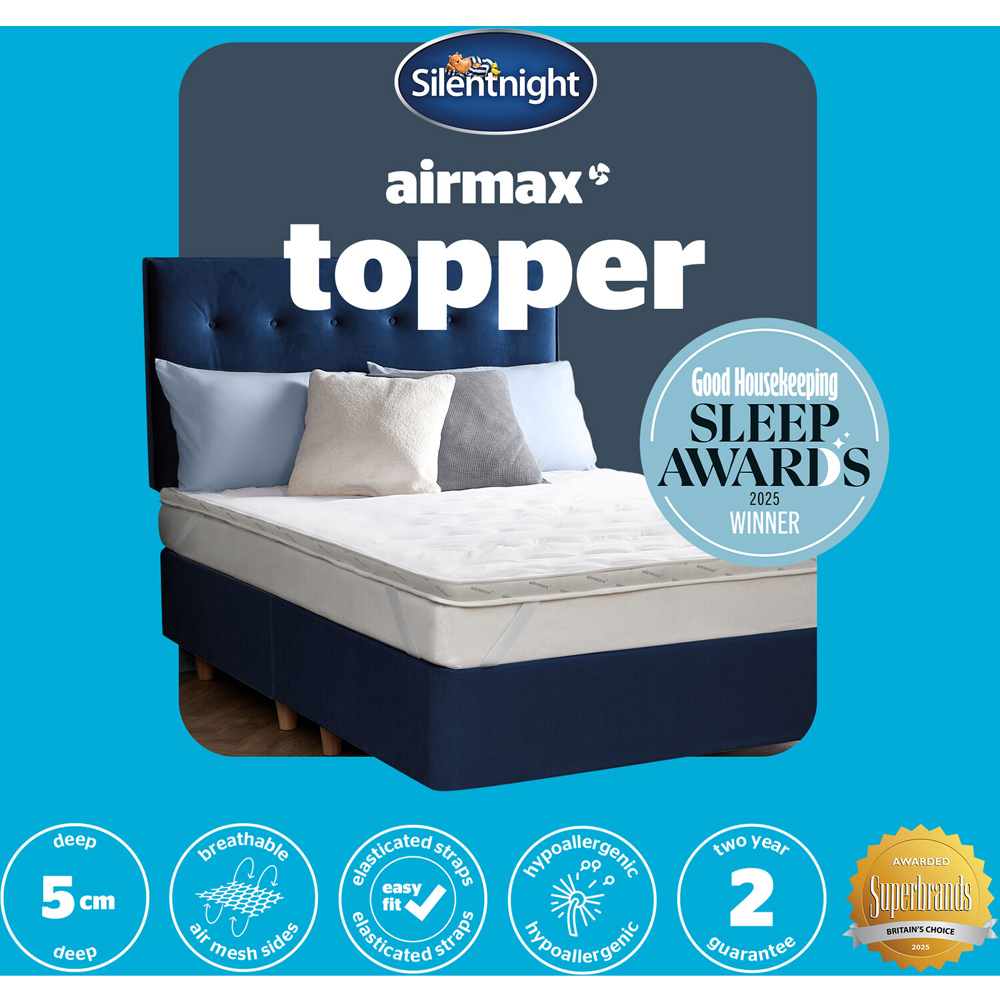 Silentnight Airmax Mattress Topper Double Image 9