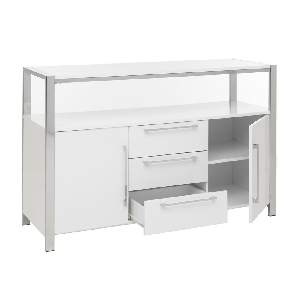 Charisma Sideboard White Gloss Wilko