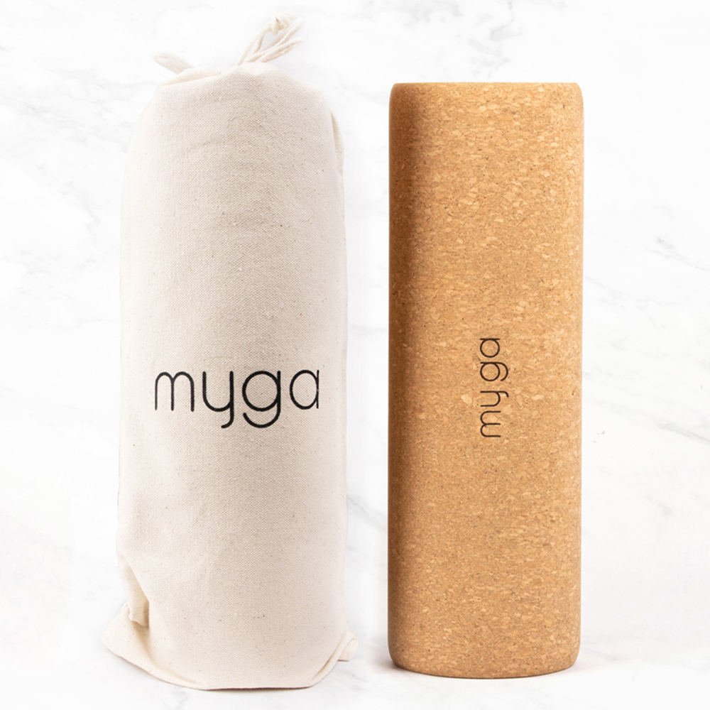 Myga Cork Massage Roller 10 x 30cm Image 2