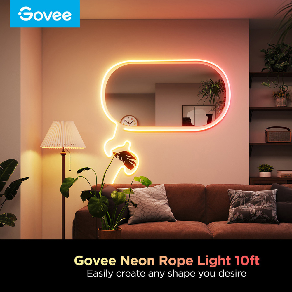 Govee RGBIC LED Smart Neon Rope Light 5m Image 7