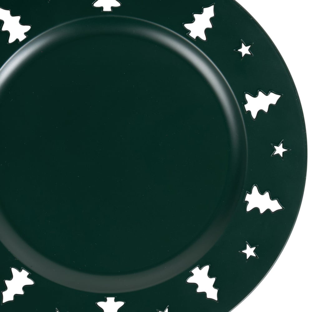 Christmas Tree Charger Plate Image 8