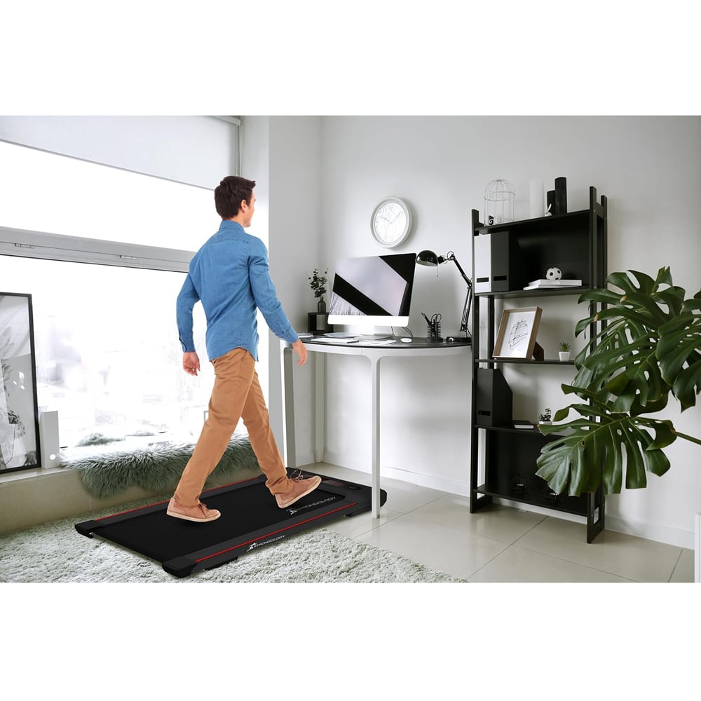 Strongology Motionic Black Slimline Treadmill with Bluetooth Image 3