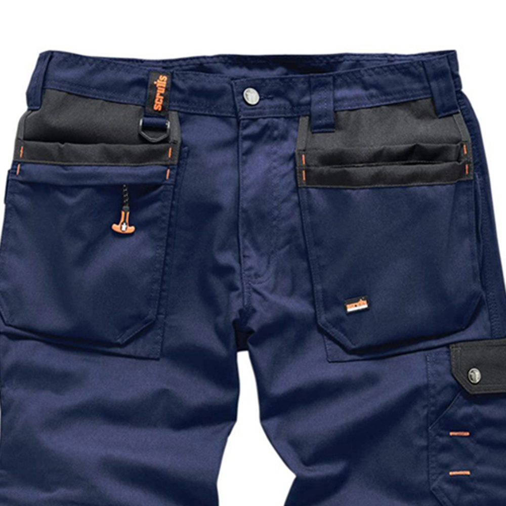 Scruffs Worker Plus Trouser 36R Navy Image 2