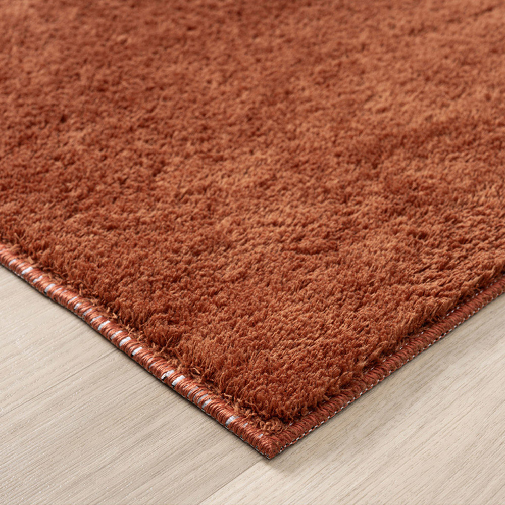 Desire Rugs Comfy Terracotta Anti Slip Felt Backing Rug 120 x 160cm Image 3