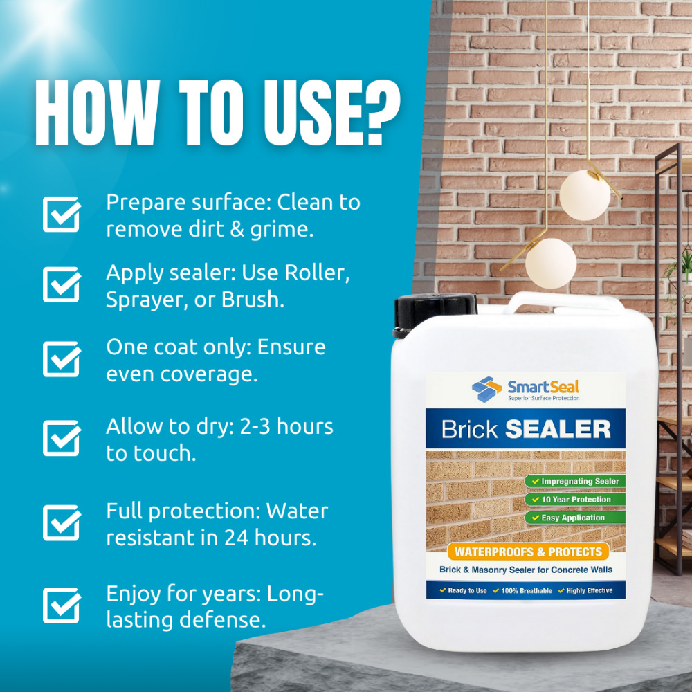 SmartSeal Brick Sealer 5L 3 Pack Image 4