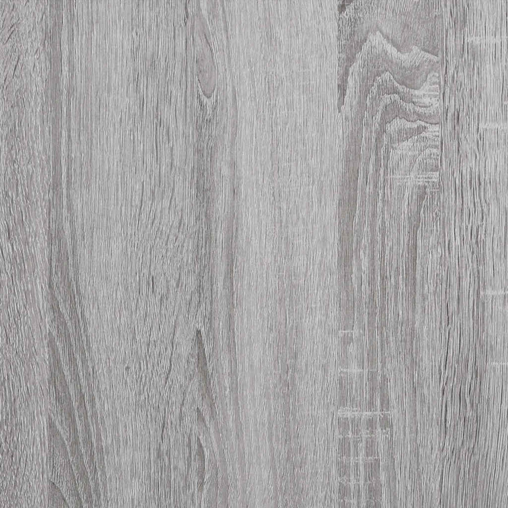 vidaXL 2 Door Grey Sonoma Bathroom Sink Cabinet Image 7