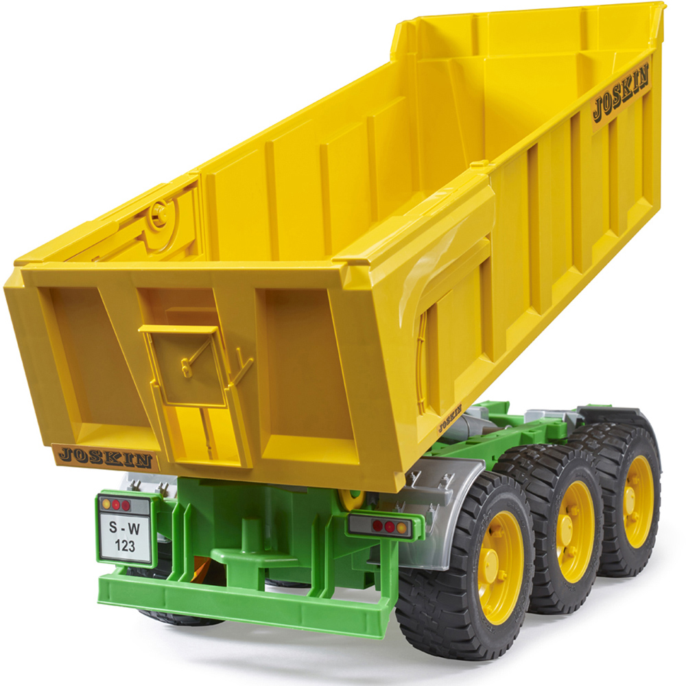 Bruder Kids Joskin Tipping Trailer Playset Model Image 6