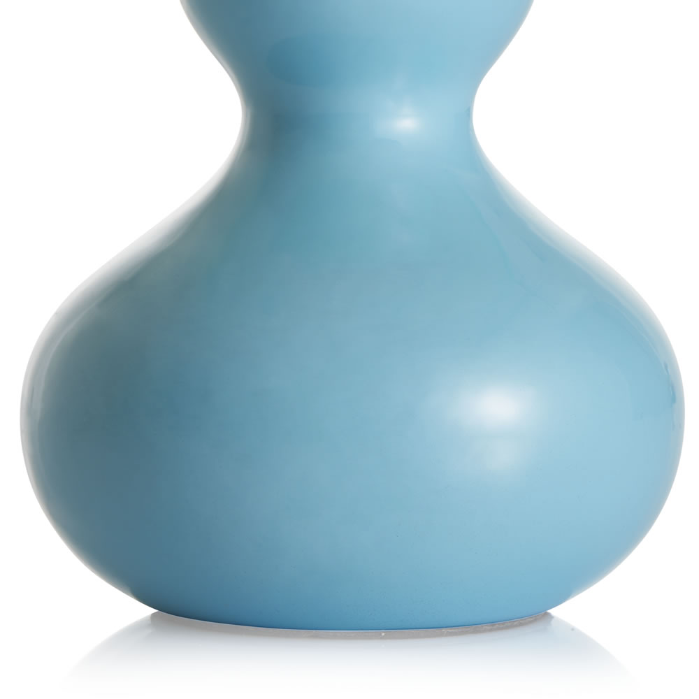Wilko Duck Egg Ceramic Table Lamp Image 4