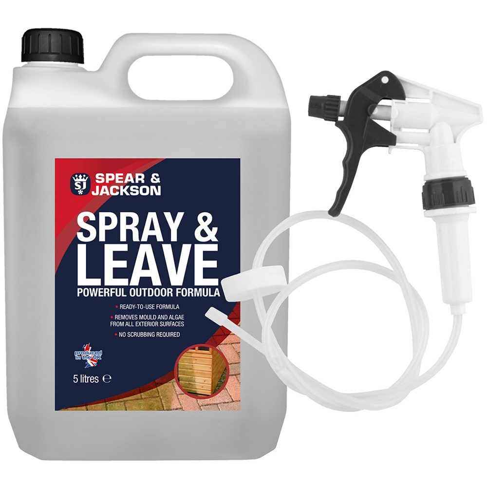 Spear & Jackson Spray and Leave Ready to Use Formula 5L with Concentrated Formula 5L and LHT Spray Image 1
