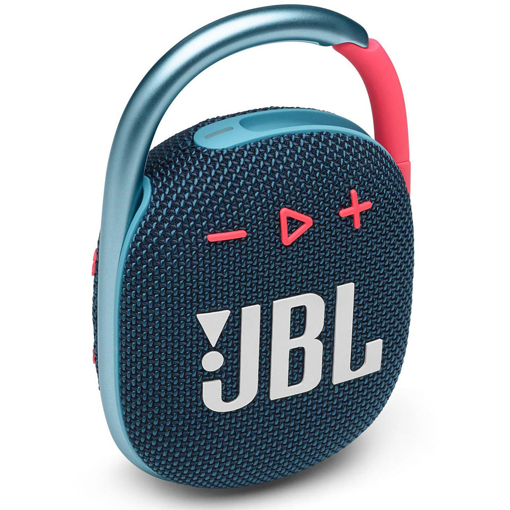 JBL IPX7 Clip 4 Ultra portable Blue and Pink Waterproof Speaker Image 3