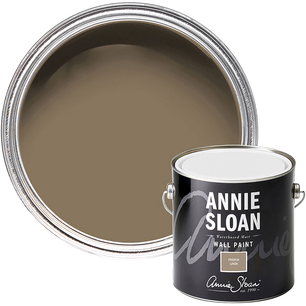 Annie Sloan French Linen Matt Wall Paint 2.5L Image 1