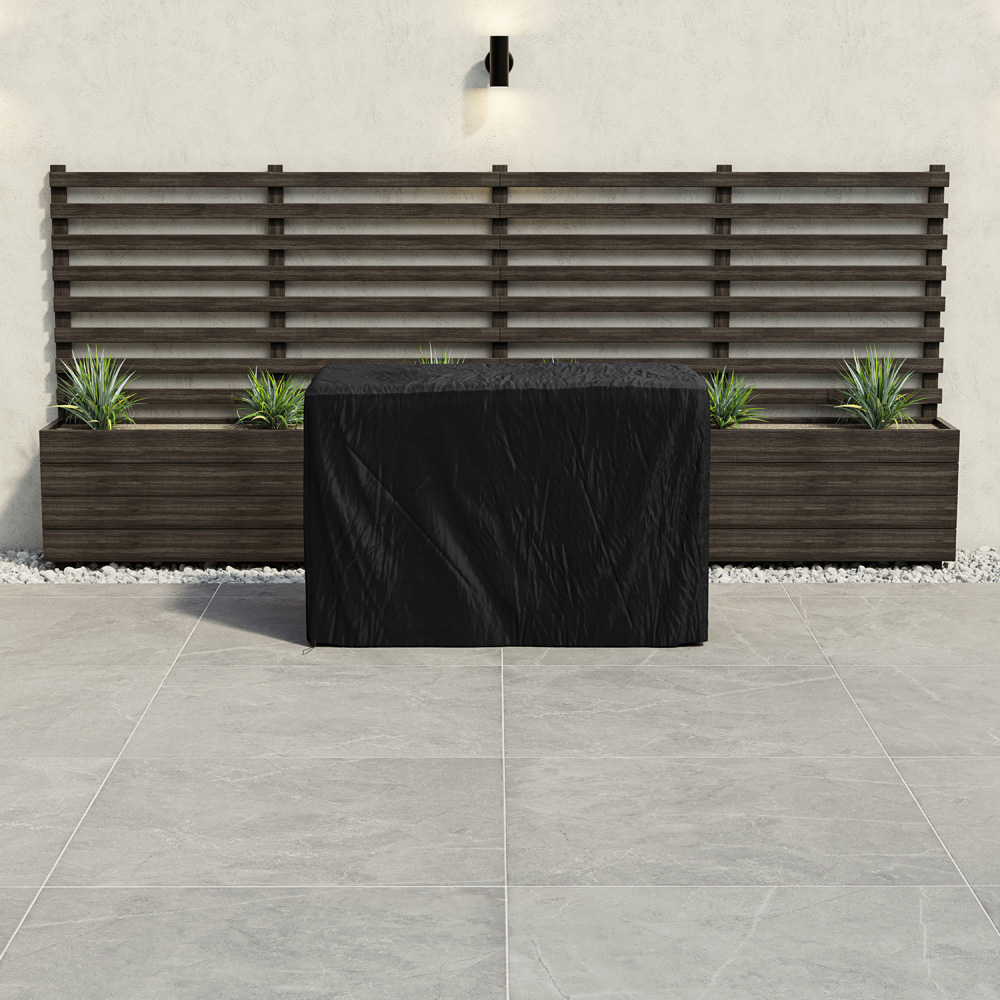 GARDEN VIDA Black Polyester Garden Furniture Cover 146 x 74 x 109cm Image 3