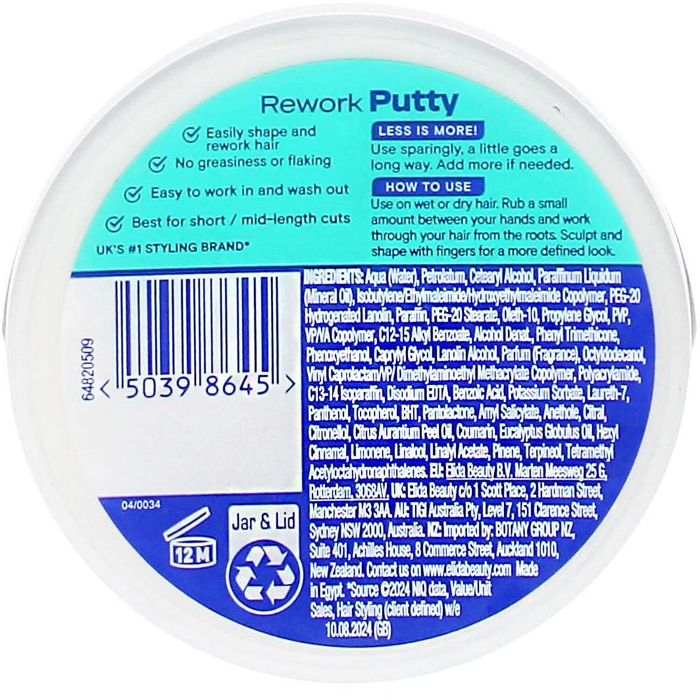 Vo5 Xtreme Rework Putty Image 2