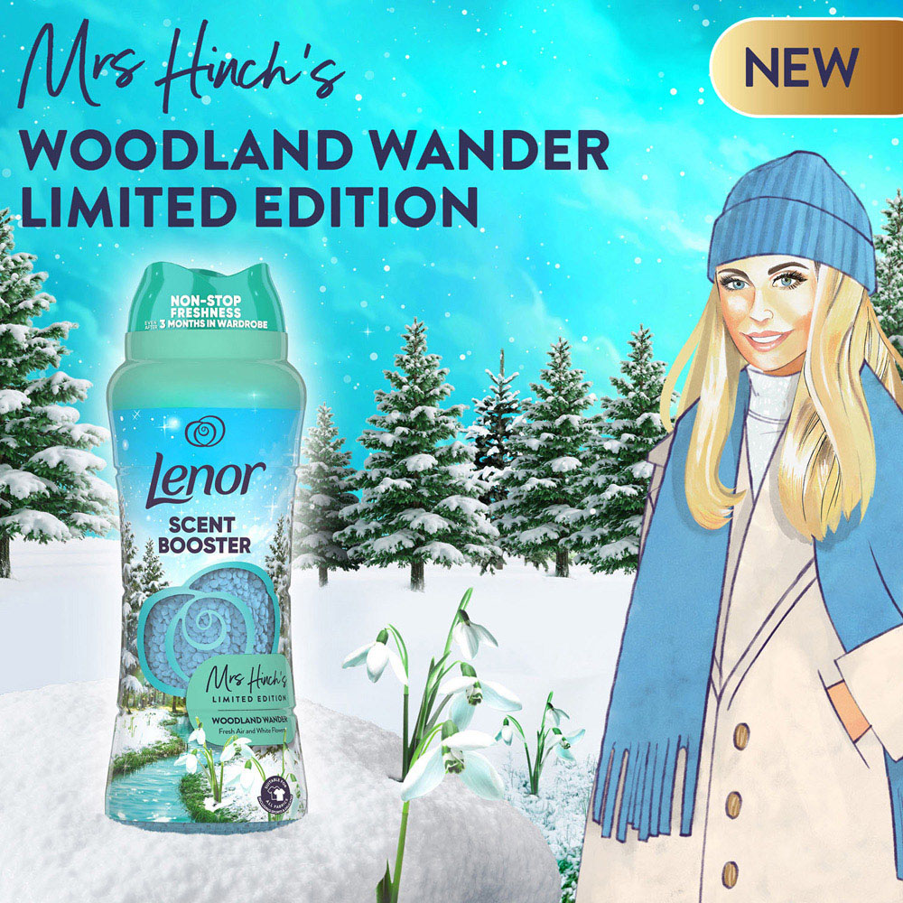 Lenor In Wash Scent Booster Beads 495g Woodland Wander Image 3