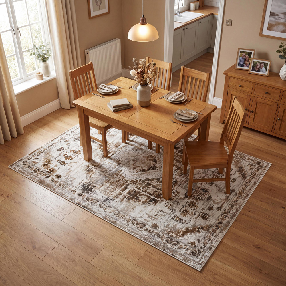 Arthouse Muse Oriental Natural Rug 120 x 170cm Image 1