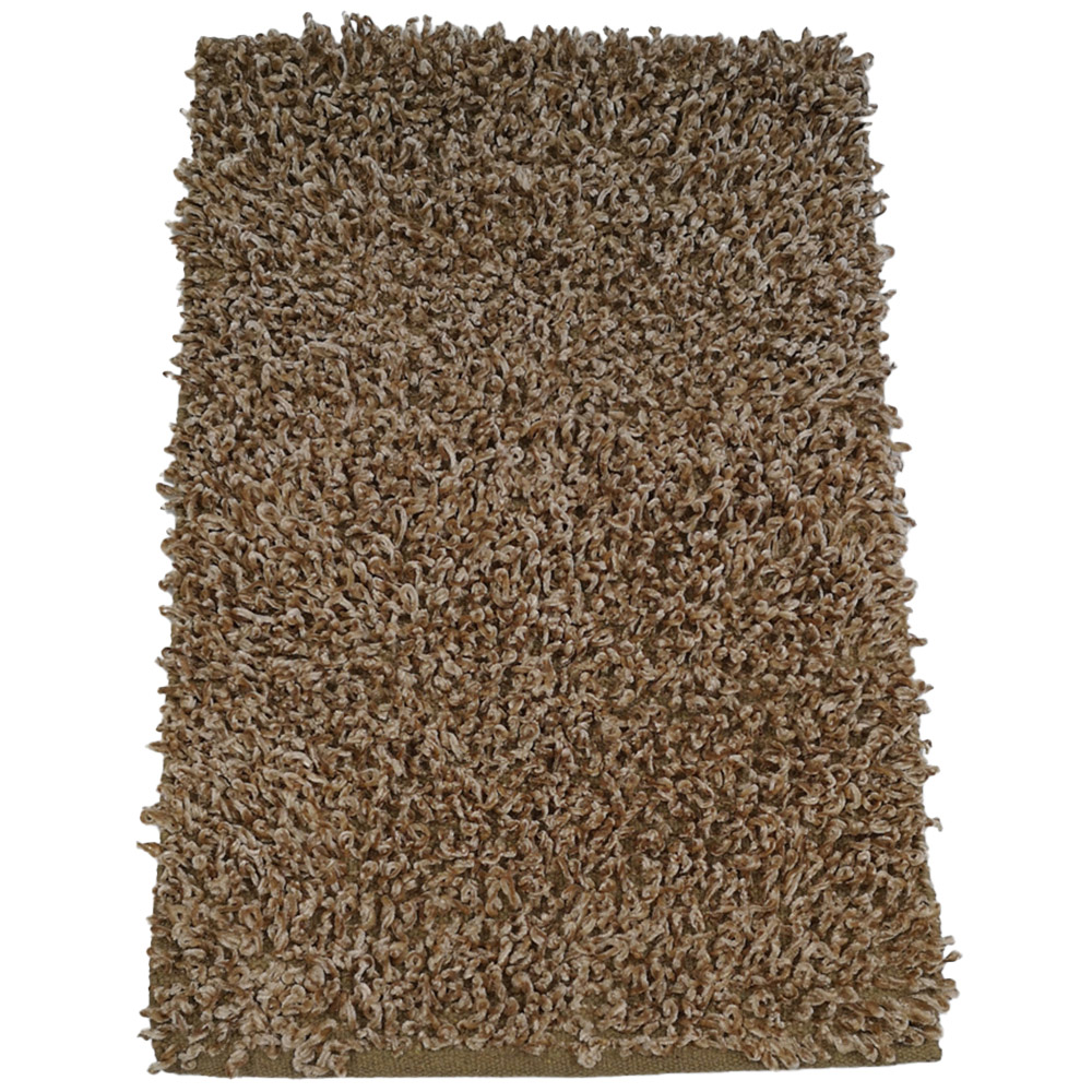 Rapport Home Oxford Cream Shaggy Super Absorbent Rug 88 x 55cm Image 1