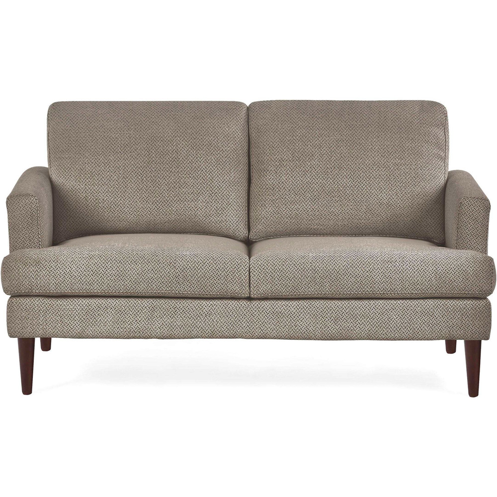Julian Bowen Daisy 2 Seater Coyote Grey Chenille Upholstered Compact Sofa Image 3