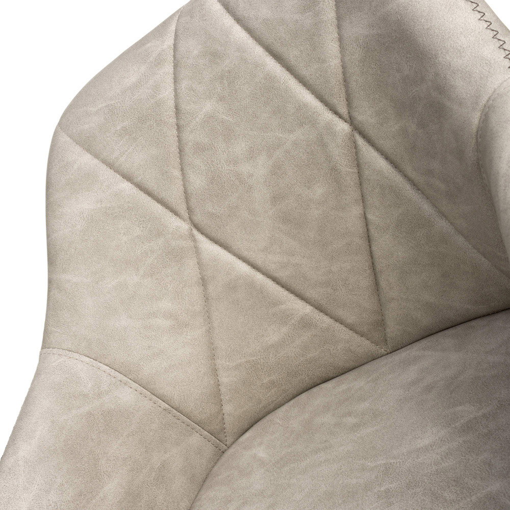 Shankar Serena Mink Leather Bar Stool Set of 2 Image 9