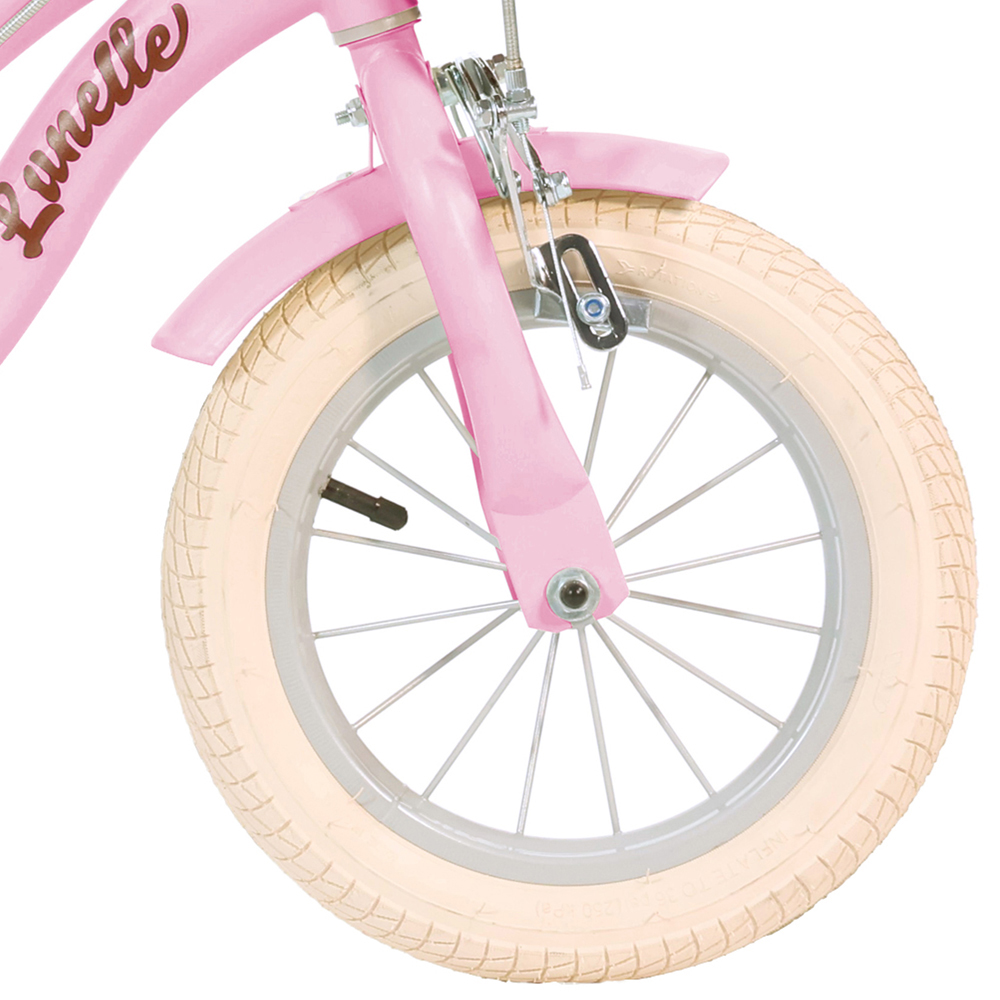 Dino Bikes 12 inch Pink Retro Kids Bike Image 3