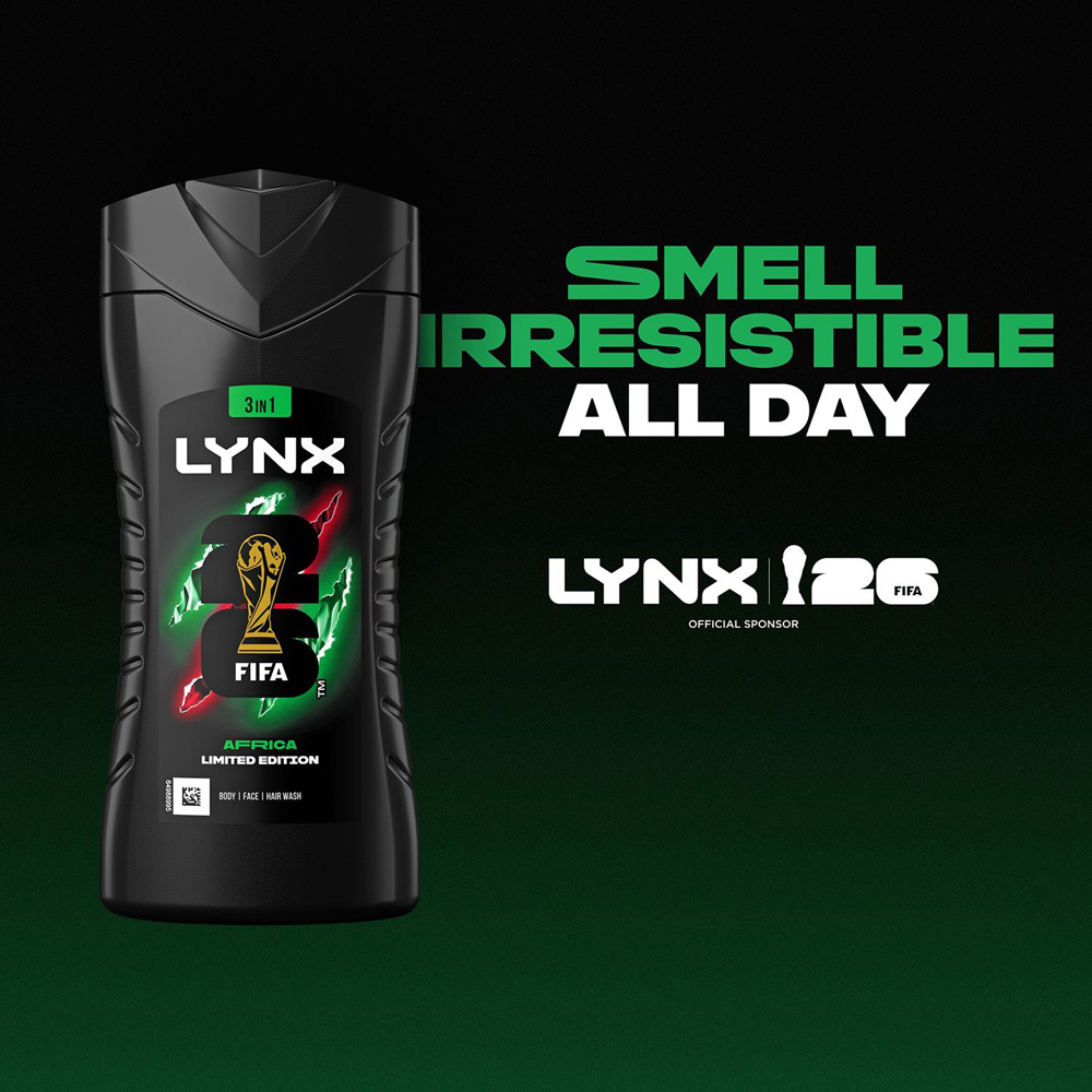 Lynx Africa Mandarin and Sandalwood 12H Refreshing Fragrance Shower Gel 225ml 3 Pack Image 9