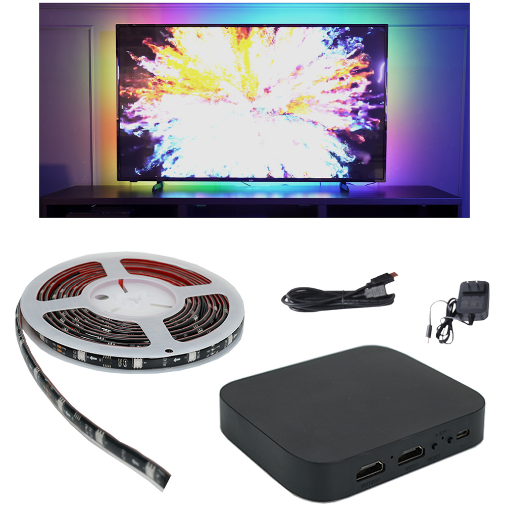 ValueLights Smart App-Control RGBIC TV Backlight LED Kit Image 2