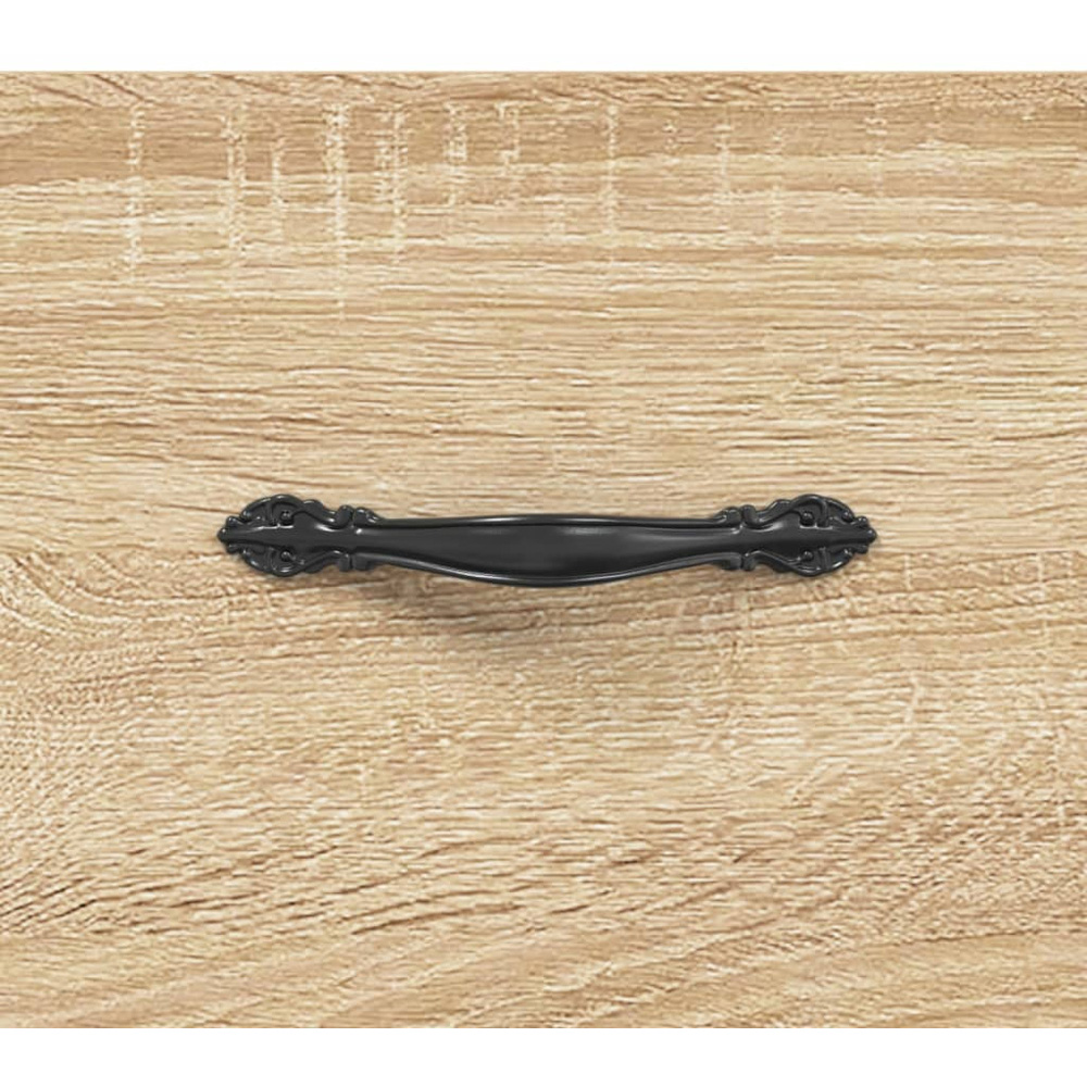 vidaXL 2 Door 2 Drawer Sonoma Oak Sideboard Image 9