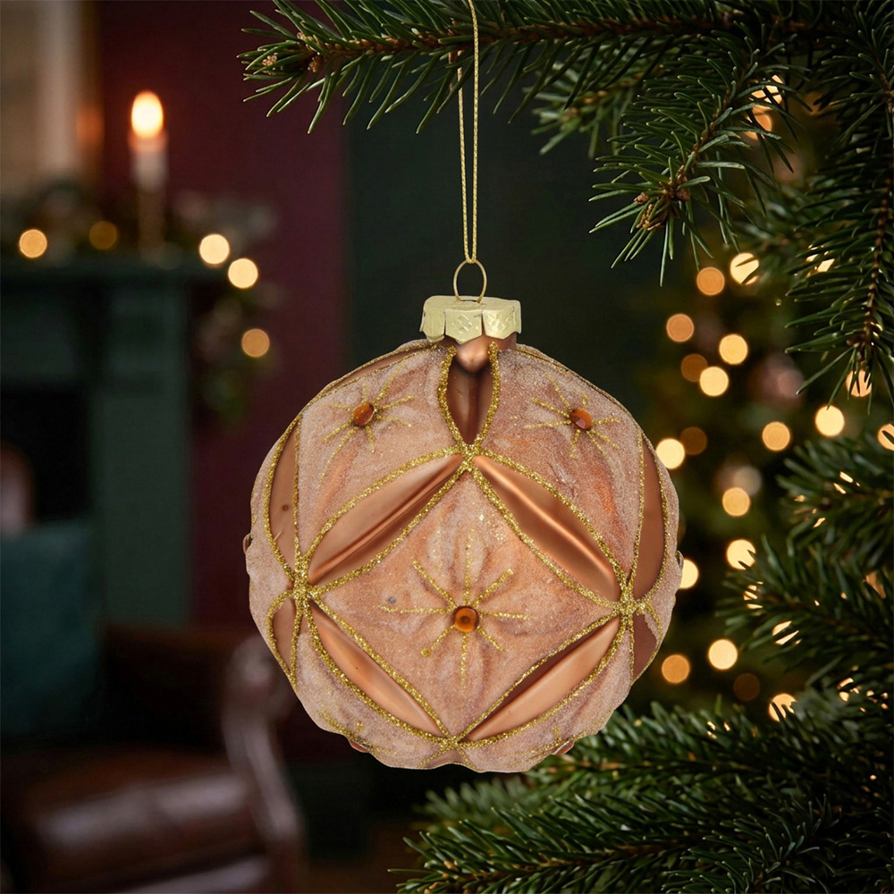 Antique Embossed Bauble Image 5