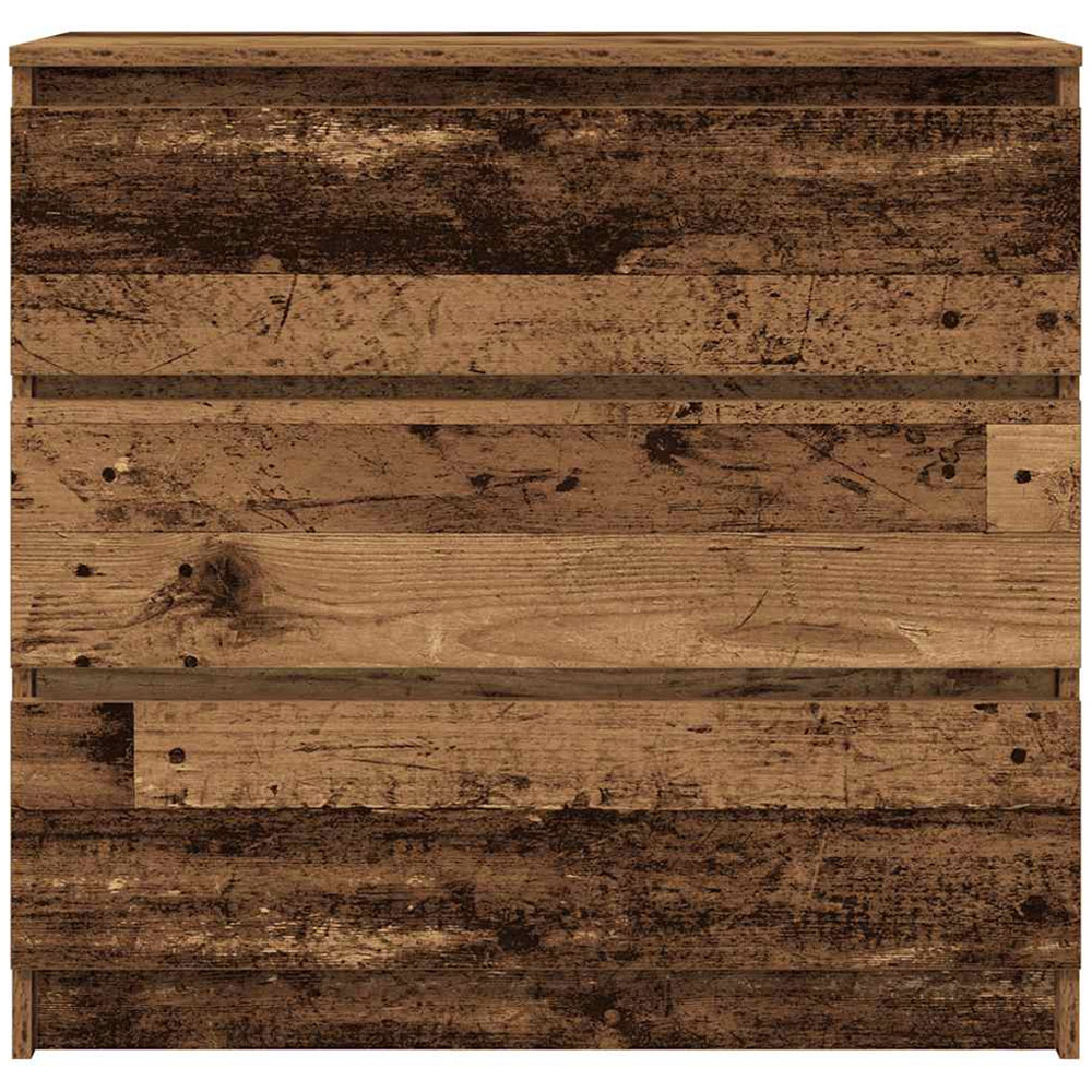 vidaXL 3 Drawer Old Wood Sideboard Image 6