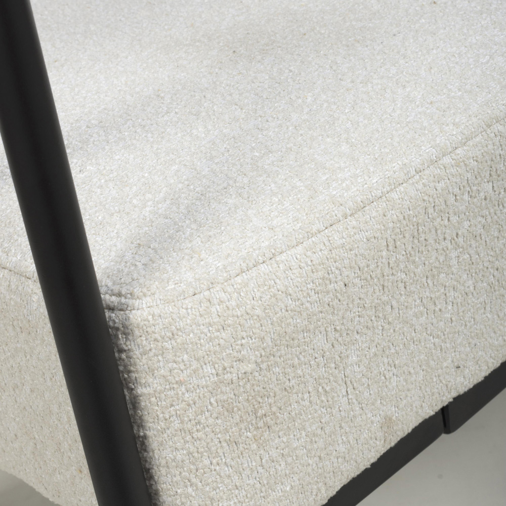 Oslo Speckled Natural Armchair Image 5