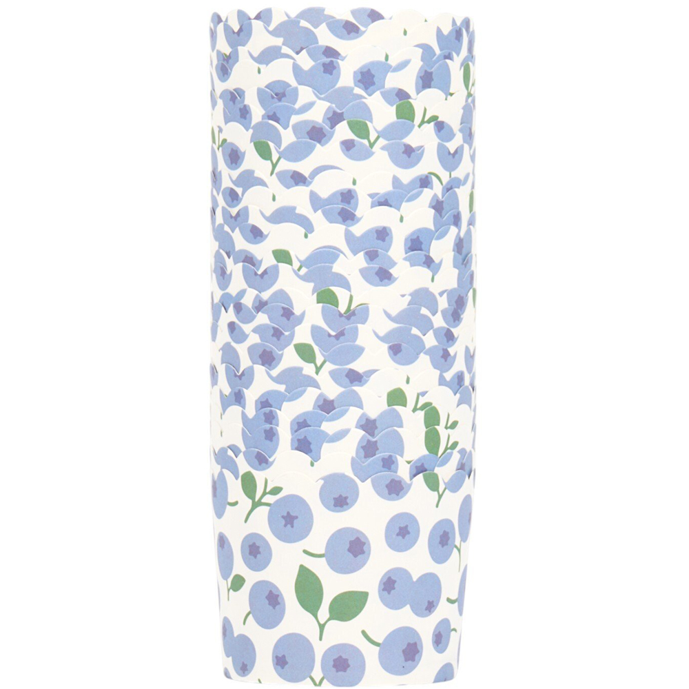 Blueberries Printed Cupcake CasesBlue24 Image 1