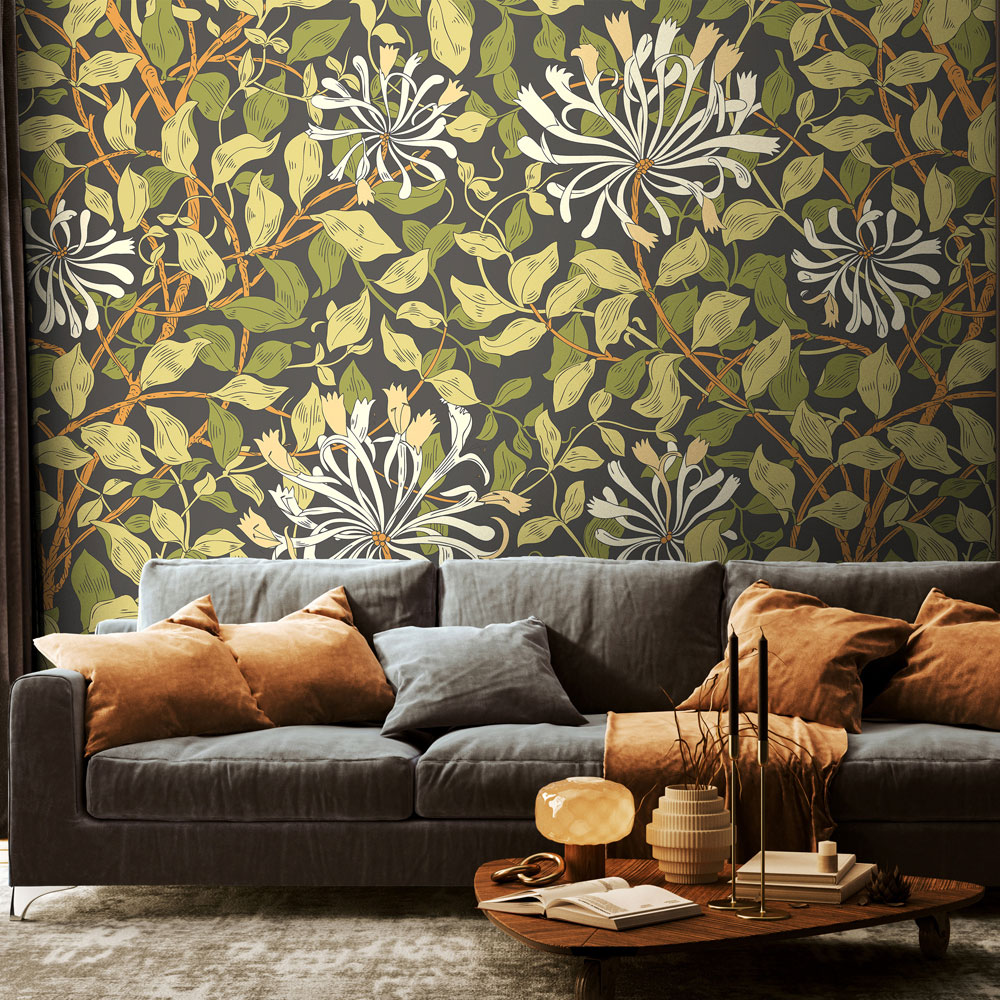 Origin Murals Honeysuckle Multicolour Wall Mural Image 1
