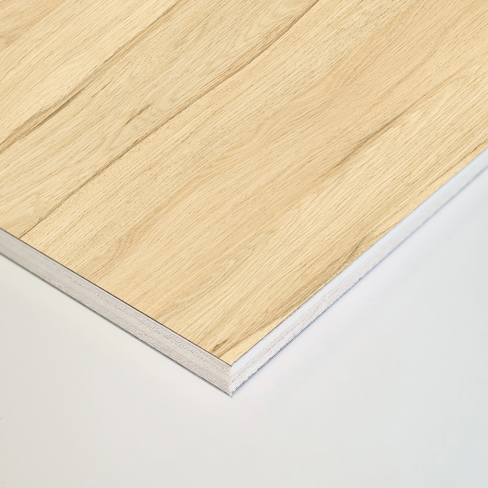 Wetwall Mermaid 2420 x 880mm English Oak Tongue and Groove Plywood Shower Wall Panel Image 3