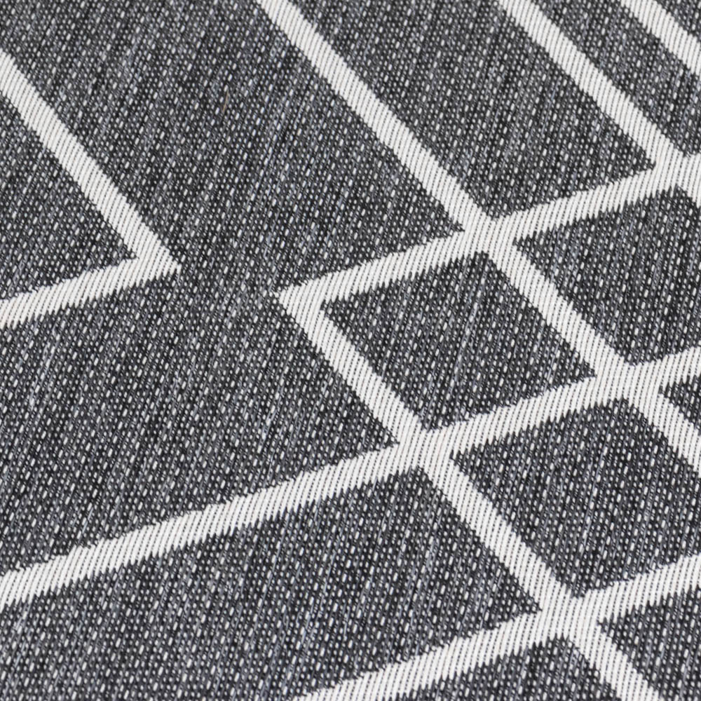 JVL Expression Stripe Rubber Backed Door Mat and Runner Set Image 7